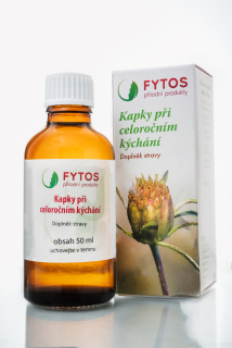 Kapky při celoročním kýchání